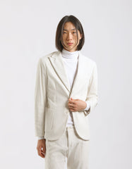 Vertical ribbed jacket
