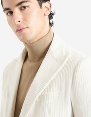 Vertical ribbed jacket