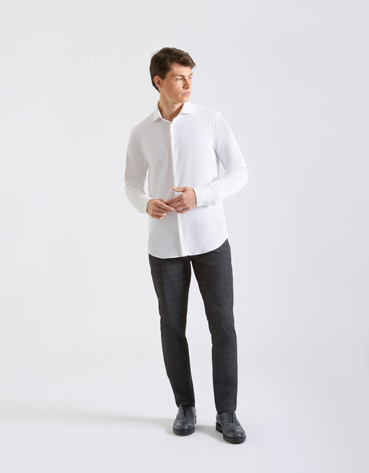Pantaloni chino a quadri
