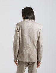 Giacca reverse tinta unita