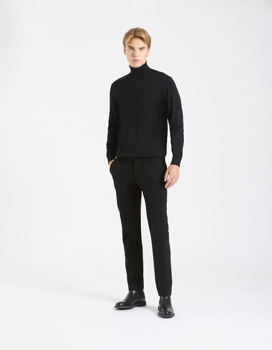 Pantaloni chino in velluto