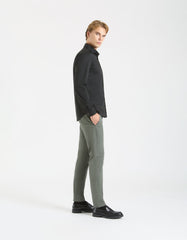 Pantaloni chino microfantasia