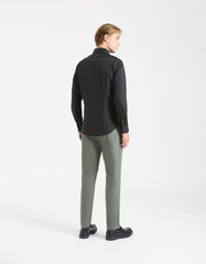 Pantaloni chino microfantasia