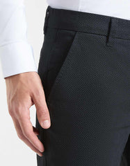 Pantaloni chino microfantasia