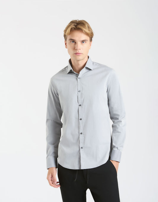Basic cotton shirt