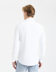 Basic shirt in stretch fabric