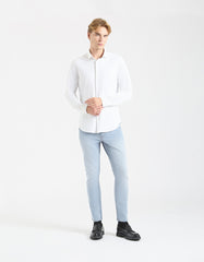 Basic shirt in stretch fabric