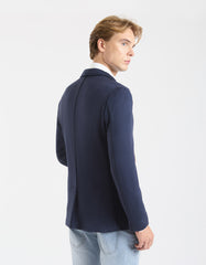 Giacca reverse tinta unita