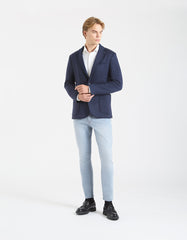 Giacca reverse tinta unita