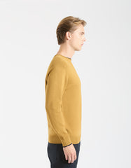 Viscose crew neck sweater
