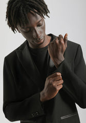 Giacca smoking|Colore:Nero