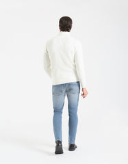 Jeans skinny fit con strappi