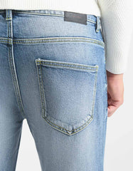 Jeans skinny fit con strappi