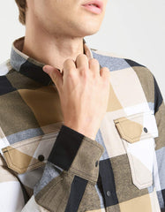 Plaid flannel shirt
