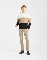 Pantaloni chino in cotone