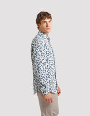 Camicia manica lunga con fantasia