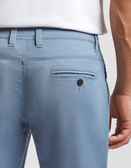 Pantalone chino in cotone|Colore:Ciano