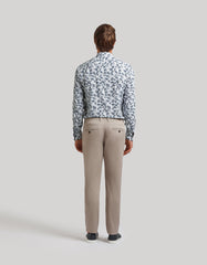 Pantalone chino in cotone|Colore:Sabbia