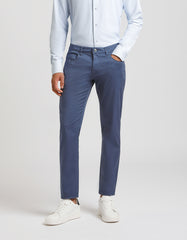Five-pocket cotton trousers