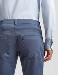 Five-pocket cotton trousers