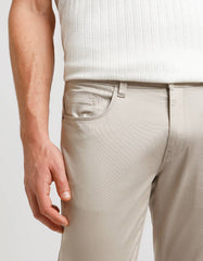 Five-pocket cotton trousers