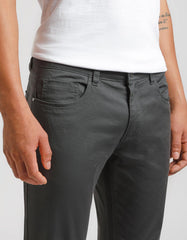 Five-pocket cotton trousers
