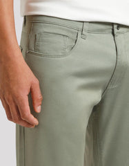 Five-pocket cotton trousers