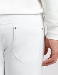 Pantaloni cinque tasche in cotone