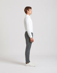 Patterned cotton trousers