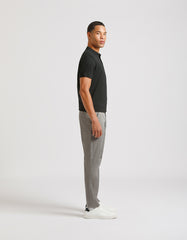 Patterned cotton trousers