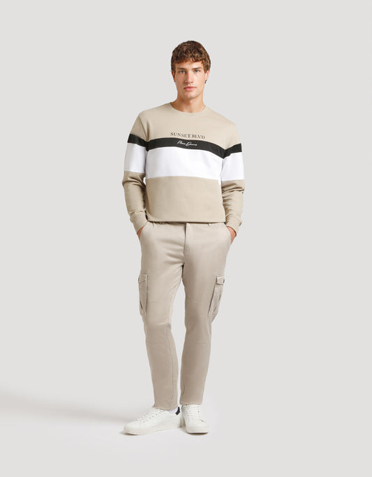 Pantaloni cargo in cotone