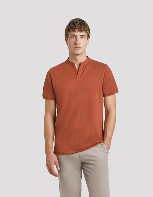 Polo coreana 100% cotone