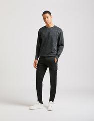 Cargo trousers with elastic at the ankles