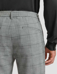 Plaid patterned chino Trousers