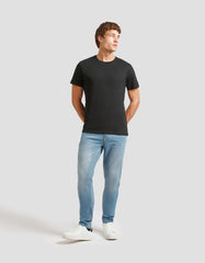 T-shirt basic 100% cotone|Colore:Nero