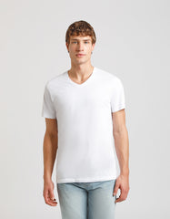 T-shirt con scollo a V