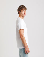 T-shirt con scollo a V