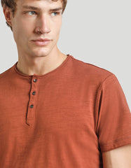 Serafino neck T-shirt