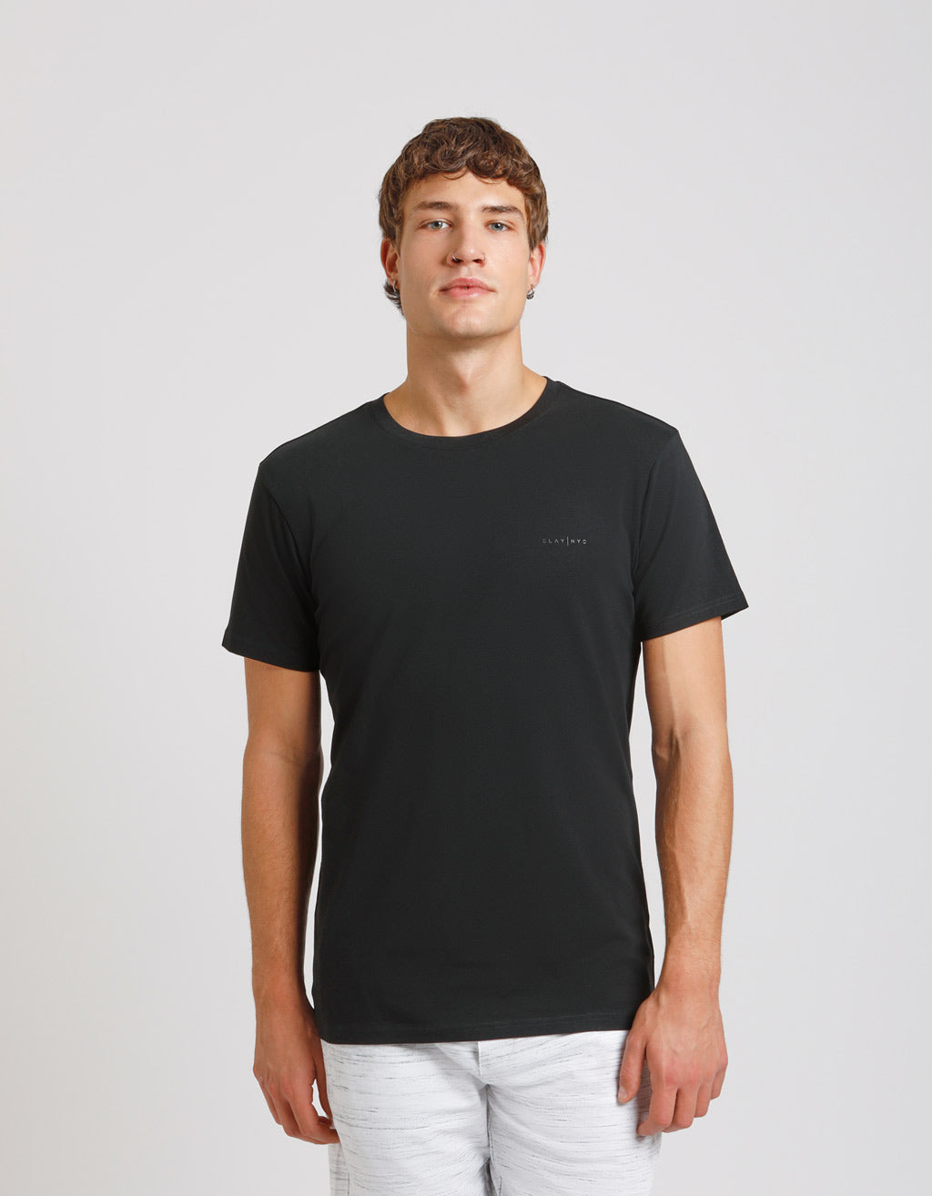 T-shirt elastica|Colore:Nero