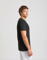 T-shirt elastica|Colore:Nero