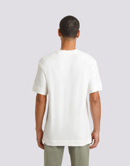 Structured viscose T-shirt