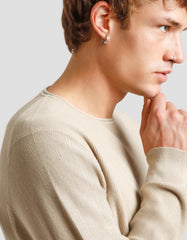 Maglia girocollo strutturato