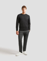 Patterned cotton trousers
