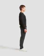Patterned cotton trousers