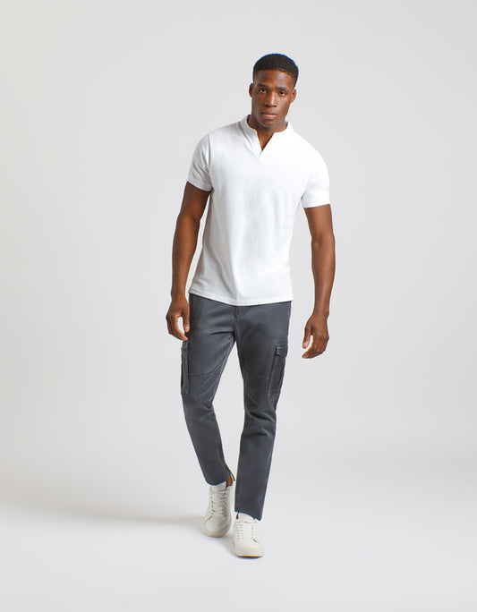 Pantaloni cargo in cotone