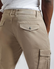 Pantaloni cargo in cotone