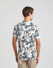 Linen-blend T-shirt
