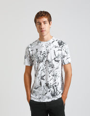 100% cotton patterned t-shirt