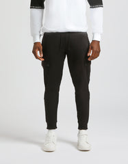 Jogger in felpa con tasconi
