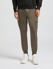 Plush jogger with large pockets